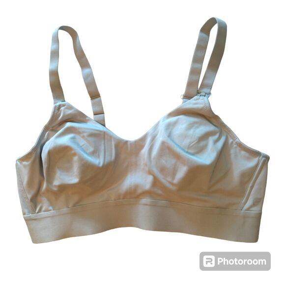 Fabletics | White Maternity Nursing Bra Convertible Adjustable Size XL NWT - Picture 5 of 8